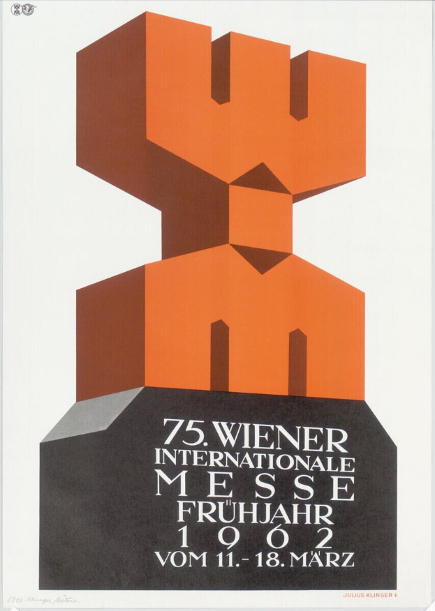 Ein Plakat Für Die 75. Internationale Messe Frühjahr In München, Deutschland, Mit Einem Weißen Hintergrund Mit Text Und Einer Farbigen, Ausgefeilten Skulptur In Der Mitte.