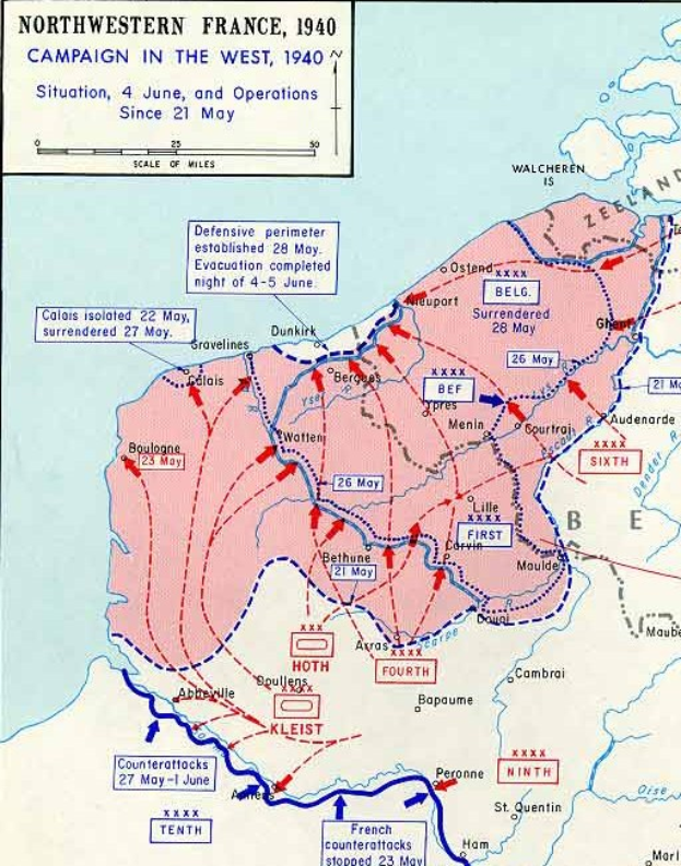 Chaotische Straßenszene vor dem Hotel de Ville in Paris während der Französischen Revolution, mit Menschen, Pferden, Wagen, Gebäuden, Bäumen und Rauch unter dem Himmel, mit französischer Schrift am unteren Rand.